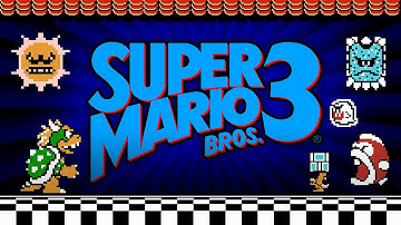 Top 10 Enemies in Super Mario Bros. 3!