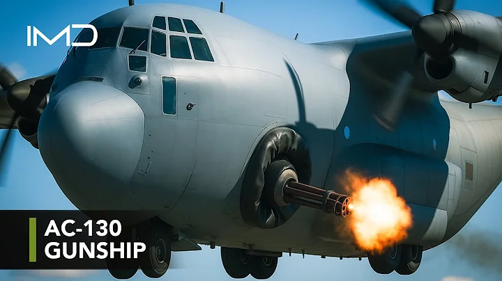 How the AC-130 Gunship Delivers Devastating Firepower from the Sky
