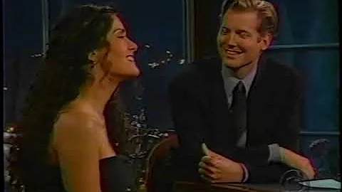 Salma Hayek on Craig Kilborn - 6/99 (commercials i...