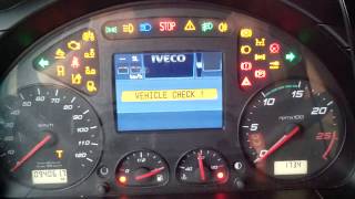 Panoul de bord la Iveco Stralis Hi Way