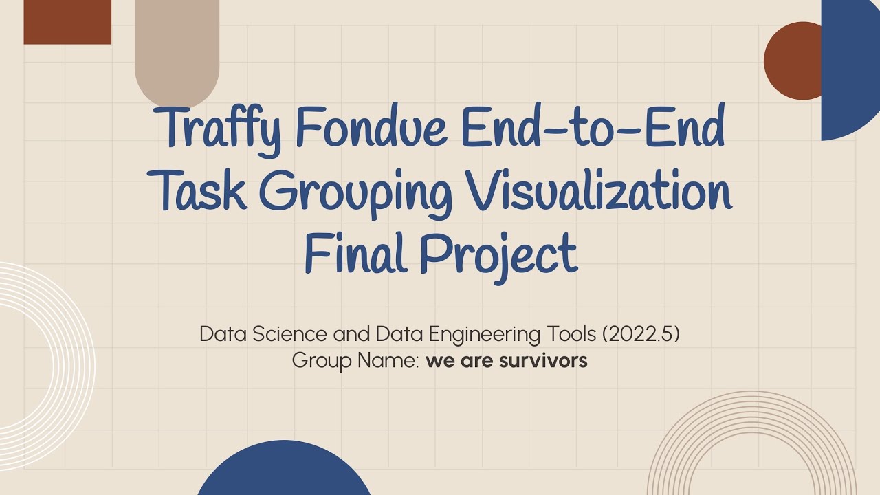 Traffy fondue end-to-end task grouping visualization final project ...