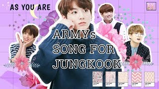 [BTS] ARMYs SONG FOR JUNGKOOK -Kor Sub Rus Sub- Resimi