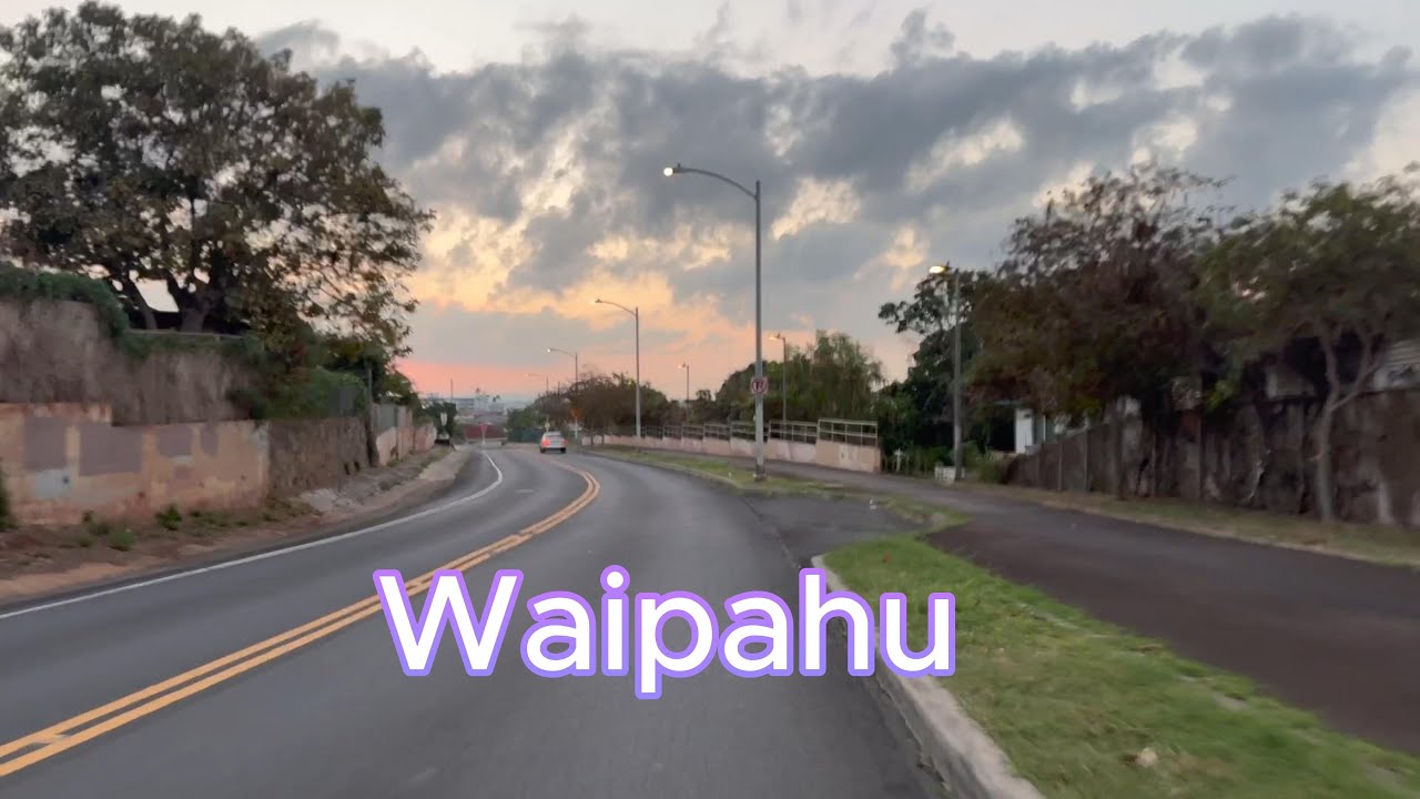 Bike ride through working class Hawaii (real time) pt1