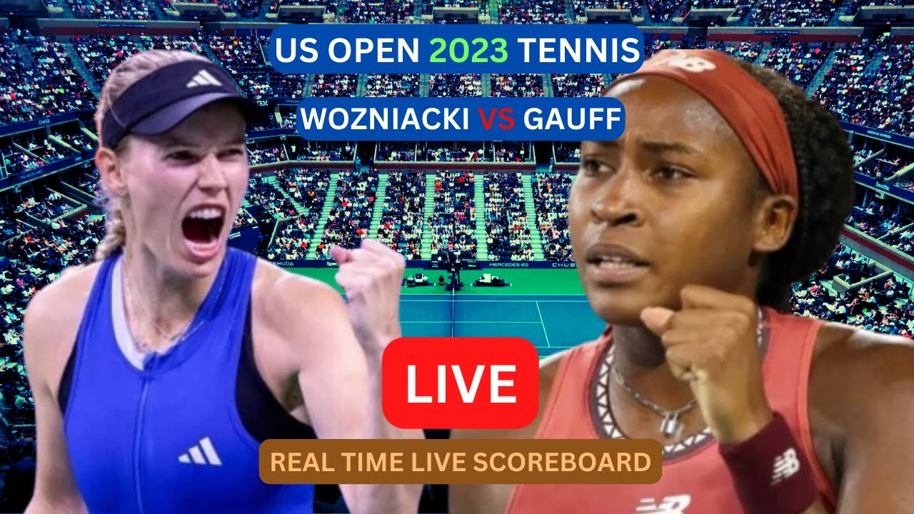 Coco Gauff Vs Caroline Wozniacki LIVE Score UPDATE Today 2023 US Open Womens Tennis 1/8-Finals Game