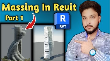 Massing in Revit | part 1 | Revit tutorial for beginners | Tutorial urdu hindi