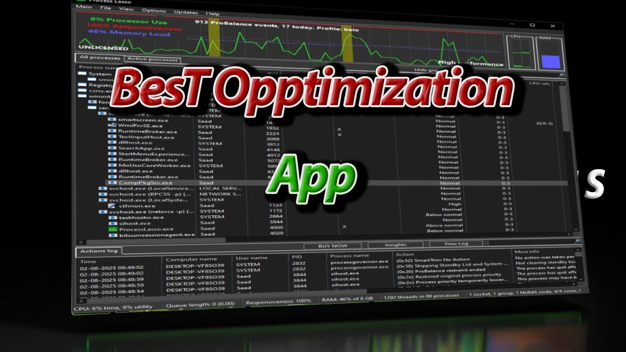 How to Optimize Fortnite for Better Performance with Process Lasso | Full Guide