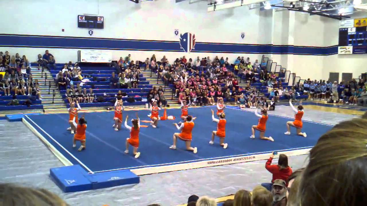 Nelsonville York Middle School Cheerleaders - YouTube