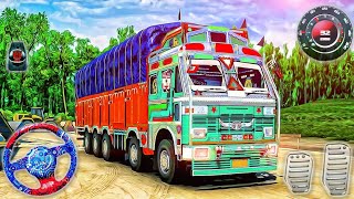 Indian Truck Cargo Transport || TATA Truck Simulator || Best Android gameplay 2023 screenshot 4