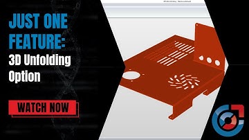 Just one feature - 3D Unfolding