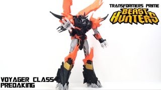 Video Review of the Transformers Prime: Beast Hunters Predaking