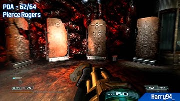 DOOM 3 BFG Edition - All PDA / Lockers / Video Locations - Site 3