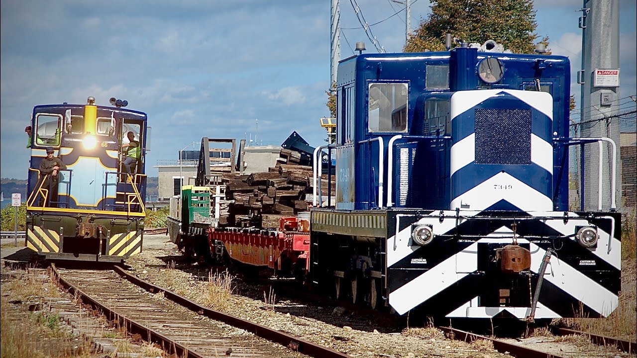 N&NB And OC&N: A Full Day on the Newport Secondary Rail Line [HD] - YouTube
