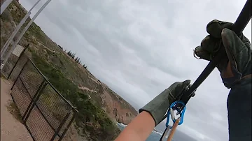 Mossel bay Zipline GoPro | World’s longest Zipline over the ocean