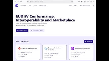 Credimi: EUDIW Conformance, Interoperability and Marketplace