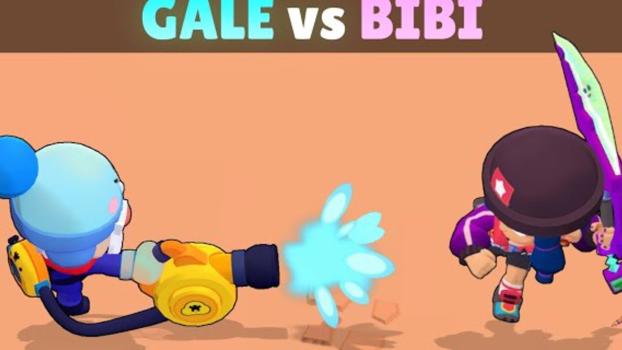 GALE vs BİBİ:Brawl Stars - YouTube