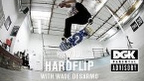 How To: Hardflip With Wade Desarmo - TransWorld SKATEboarding