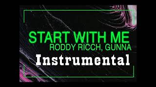 Roddy Ricch - Start Wit Me Feat Gunna Instrumental prod by Altessdopebeat