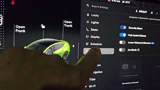 2025 TESLA MODEL3 HOW TO TURN OFF DISPLAY