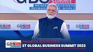 PM Modi addresses ET Global Business Summit 2023
