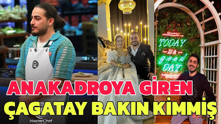 Masterchef 2025 Yarışmacısı Çağatay Doğanoğlu Bakın kim çıktı!