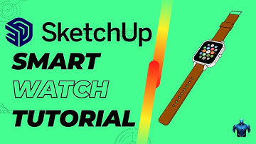 Smartwatch design in sketchup