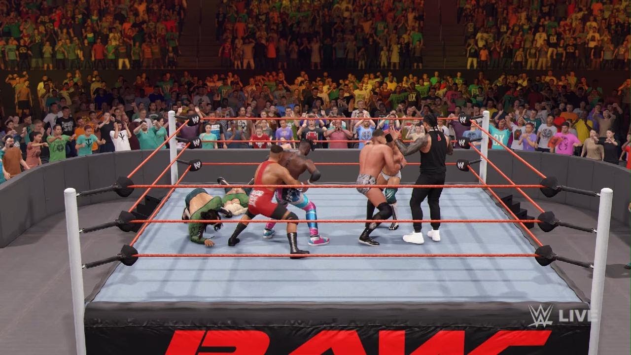 Royal Rumble Tag In WWE 2K25 TAG TEAM ROYAL RUMBLE 2 - YouTube
