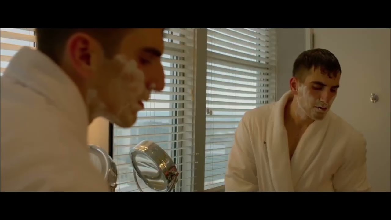 Man's Transformation in White Robe #shorts