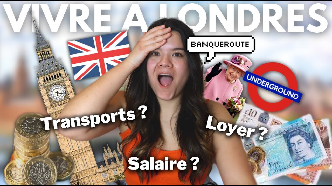 🇬🇧 COÛT RÉEL de la vie à LONDRES : ce que je dépense chaque mois