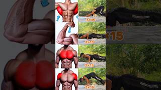 Full body pushup variations excercise 🔥 #full #body #pushups #variations #excercise
