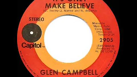 1970 HITS ARCHIVE: It’s Only Make Believe - Glen Campbell (stereo 45)