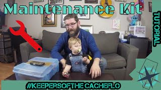 How do you make a Geocaching Maintenance kit?