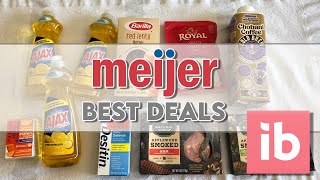 Meijer Couponing & Ibotta Best Deals 6/6-12