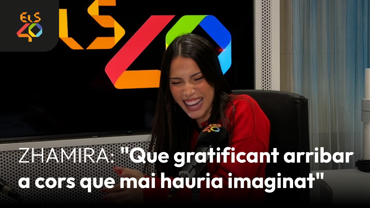 ZHAMIRA parla de “CURITA PARA EL CORAZÓN” i dels seus fans: “Jo també vaig ser fan de Justin Bieber”
