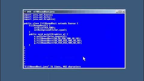 Lesson3 Rounded Rectangles | Java Graphics Tutorial