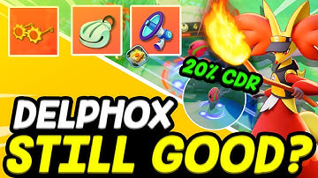 IS COOLDOWN REDUCTION DELPHOX STILL GOOD?! *20% BLUE BUFF* - Pokemon Unite!
