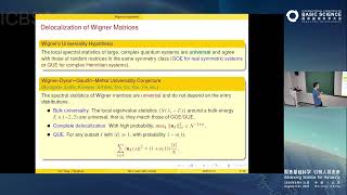 Fan Yang: Delocalization of Power-Law Random Band Matrices #ICBS2026