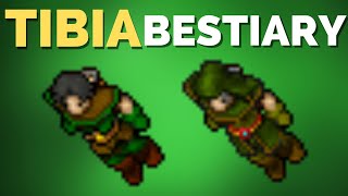 Tibia Bestiary Poacher, Hunter - Port Hope