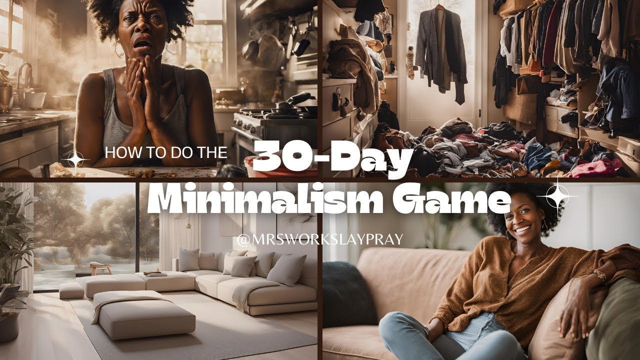 How to Play the 30-Day Minimalism Game - YouTube