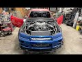 Installing R34 & R35 Interior and Roll Cage Into The R69 GT-R