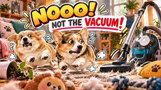 Hammy and Olivia vs The Monster Vacuum 👀🌀