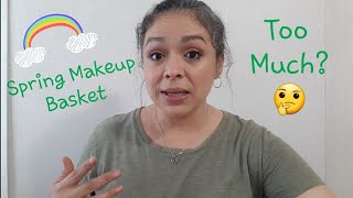 Shop My Stash | Spring Makeup Basket