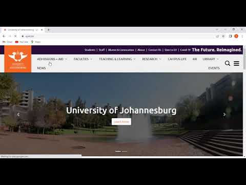 How to Apply  for Re-Admission at UJ 2022 for 2023 Intake (Re-Apply)