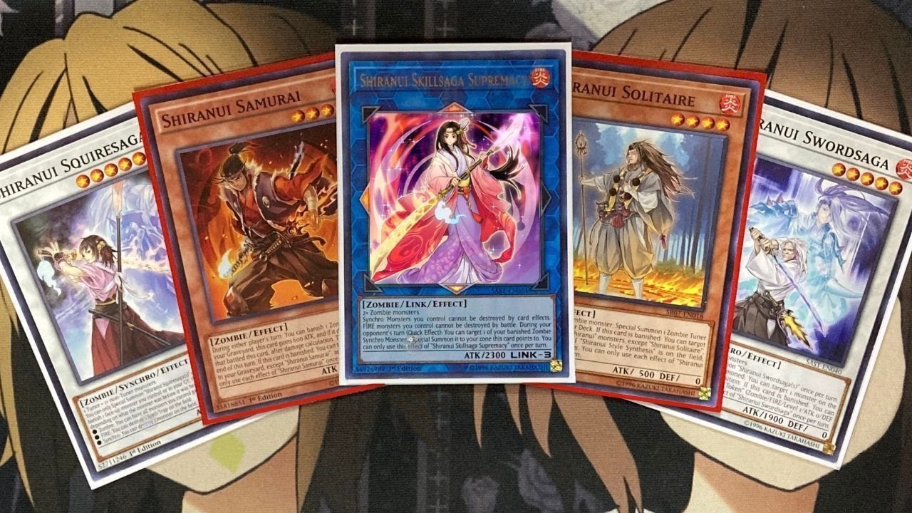 My Shiranui Yugioh Deck Profile for September 2021