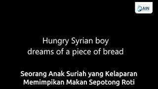 Anak Suriah Makan Rumput