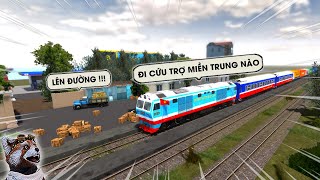 MỘT NGÀY LÁI TÀU HỎA VÀO MIỀN TRUNG CỨU TRỢ NGƯỜI DÂN VIỆT NAM SAU BÃO SỐ 10 TRONG ROBLOX screenshot 3