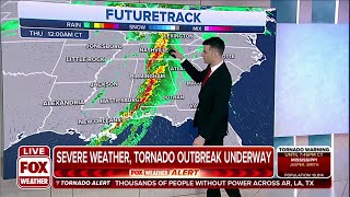Severe Storms May Deliver 70 MPH Plus Winds To Parts Of Southeast