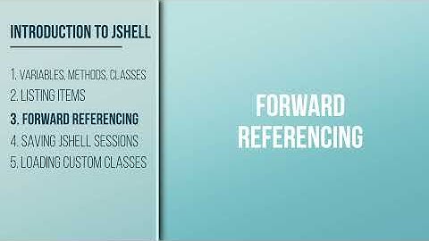 Introduction to JShell - Java 9 Tutorial