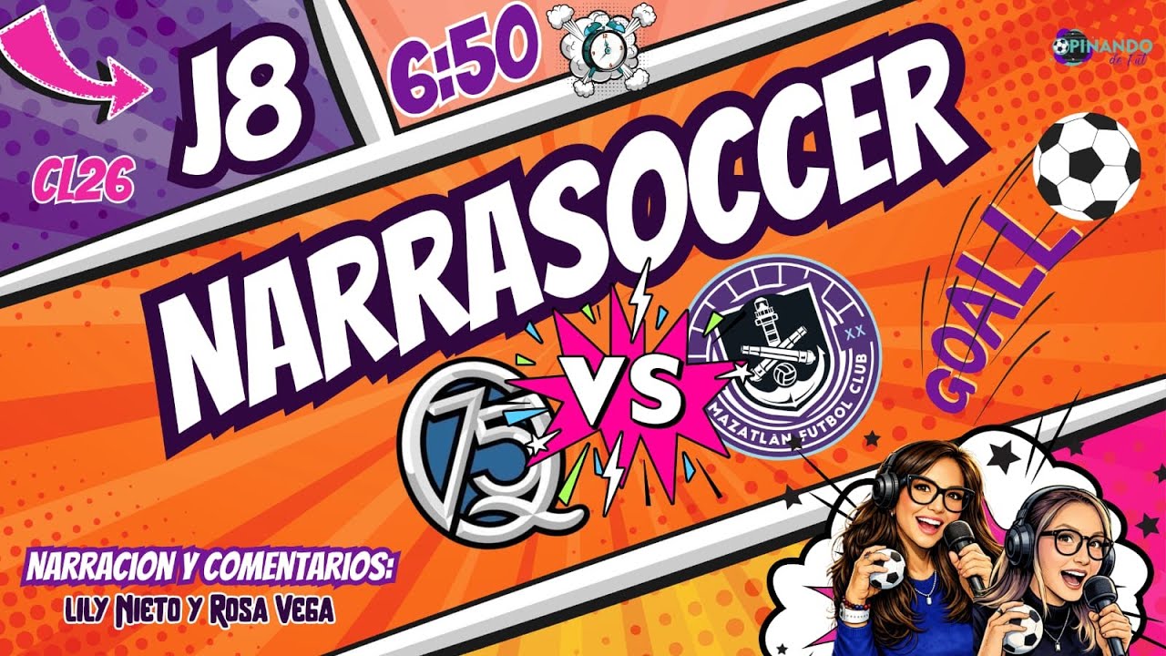 GALLOS FEMENIL VS MAZATLAN FEMENIL NARRACIÓN EN VIVO JORNADA 8 LIGA MX ...