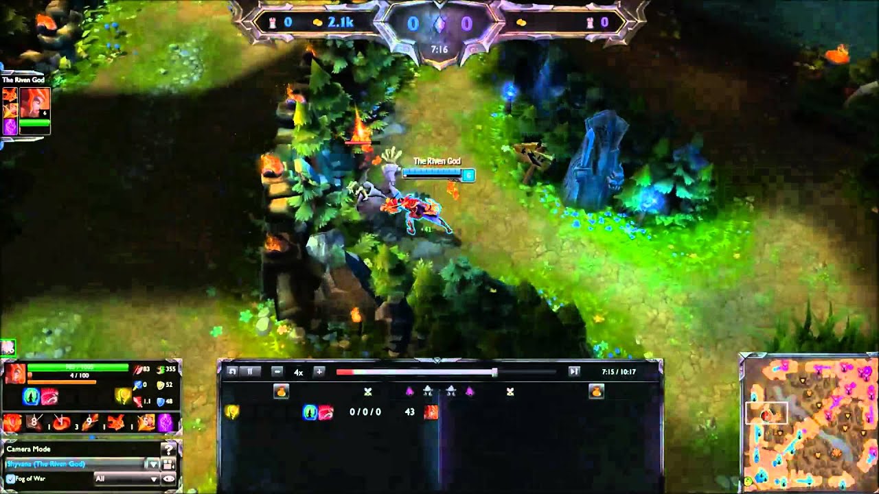 Fastest Shyvana Jungle Feral Flare Stack (10m37s Flare) Season 4