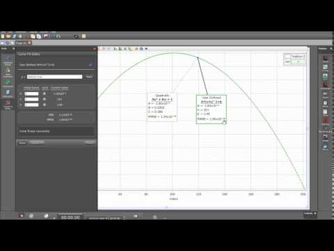 Create a Custom User-Defined Curve Fit (Capstone)